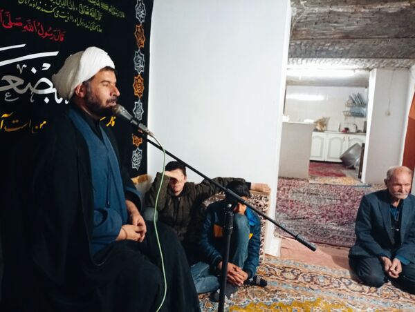 مراسم عزاداری ایام  فاطمیه در موکب مردمی شاهزاده علی اصغر فدافن 