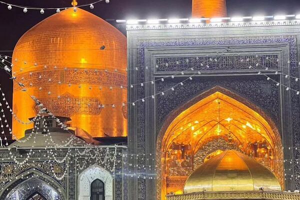 زیارت دانش‌آموزان هنرستان کوثر قیامدشت ری یک از مشهد مقدس 