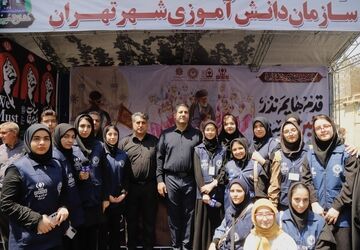 مسیر جاماندگان اربعین در تهران؛ از اشک و ارادت تا موکبی که دانش‌آموزانش سنگ تمام گذاشتند
