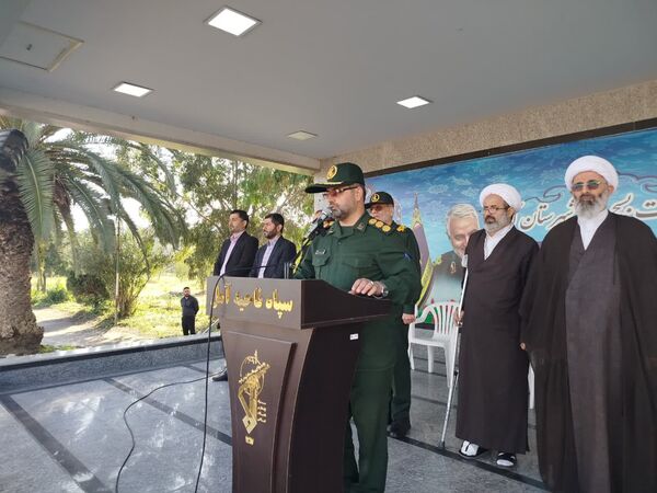 برگزاری صبحگاه مشترک دانش‌آموزی شهرستان هزار سنگر آمل 