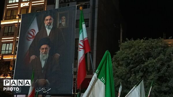 اجتماع مردمی در بیست و پنجمین شب از مراسمات بلوار فضل نیشابور 