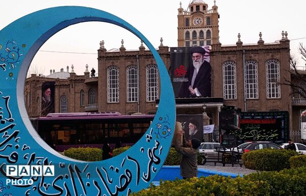 عزاداری خیابانی مردم تبریز 