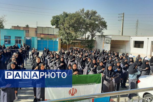 افتتاحیه طرح مصباح الهدی در هنرستان تاجیک بهارستان دو