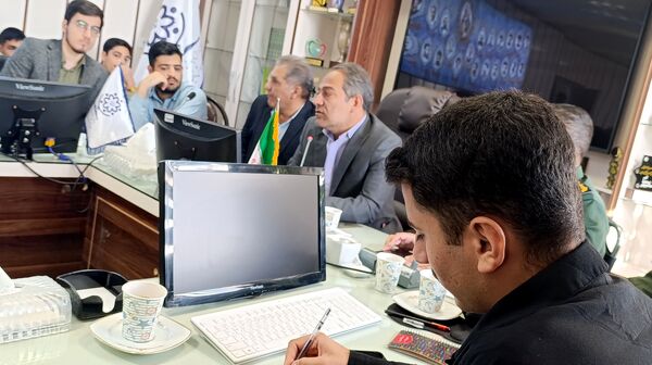 فرماندهان واحدهای حوزه مقاومت بسیج ۷ دانش‌آموزی مشهد مقدس به خط شدند