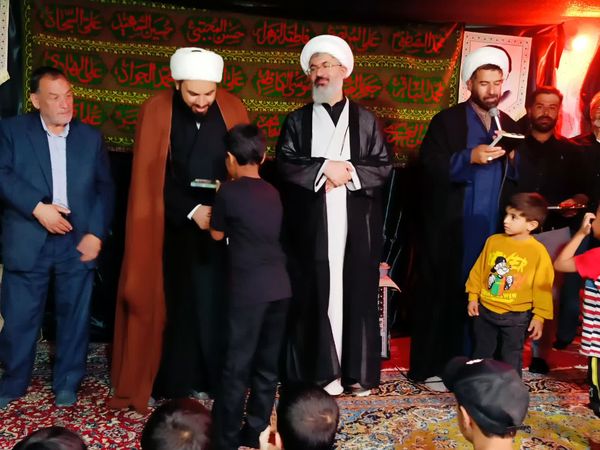 موکب علی اصغری فدافن میزبان امام جمعه کاشمر 