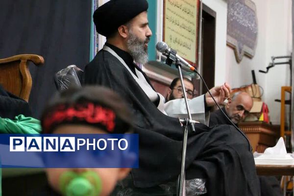 مراسم شیرخوارگان حسینی در منطقه پردیس 