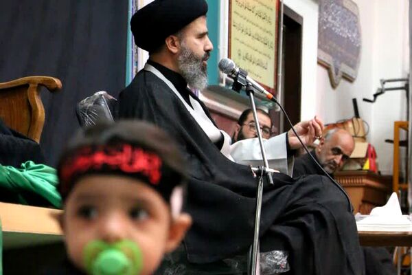مراسم شیرخوارگان حسینی در منطقه پردیس 