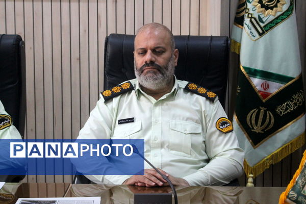 نشست خبری فرمانده انتظامی استان بوشهر