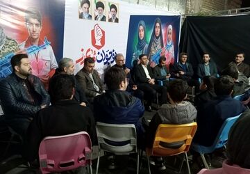 برپایی موکب نوجوان مبارز در گرگان