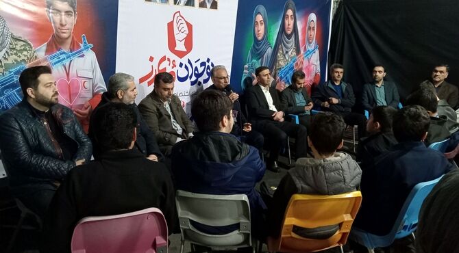 برپایی موکب نوجوان مبارز در گرگان