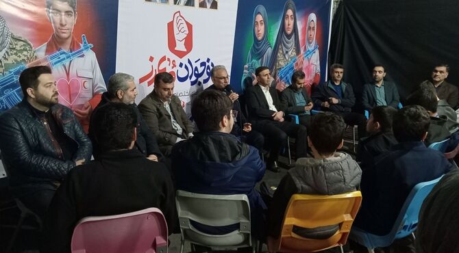 برپایی موکب نوجوان مبارز در گرگان