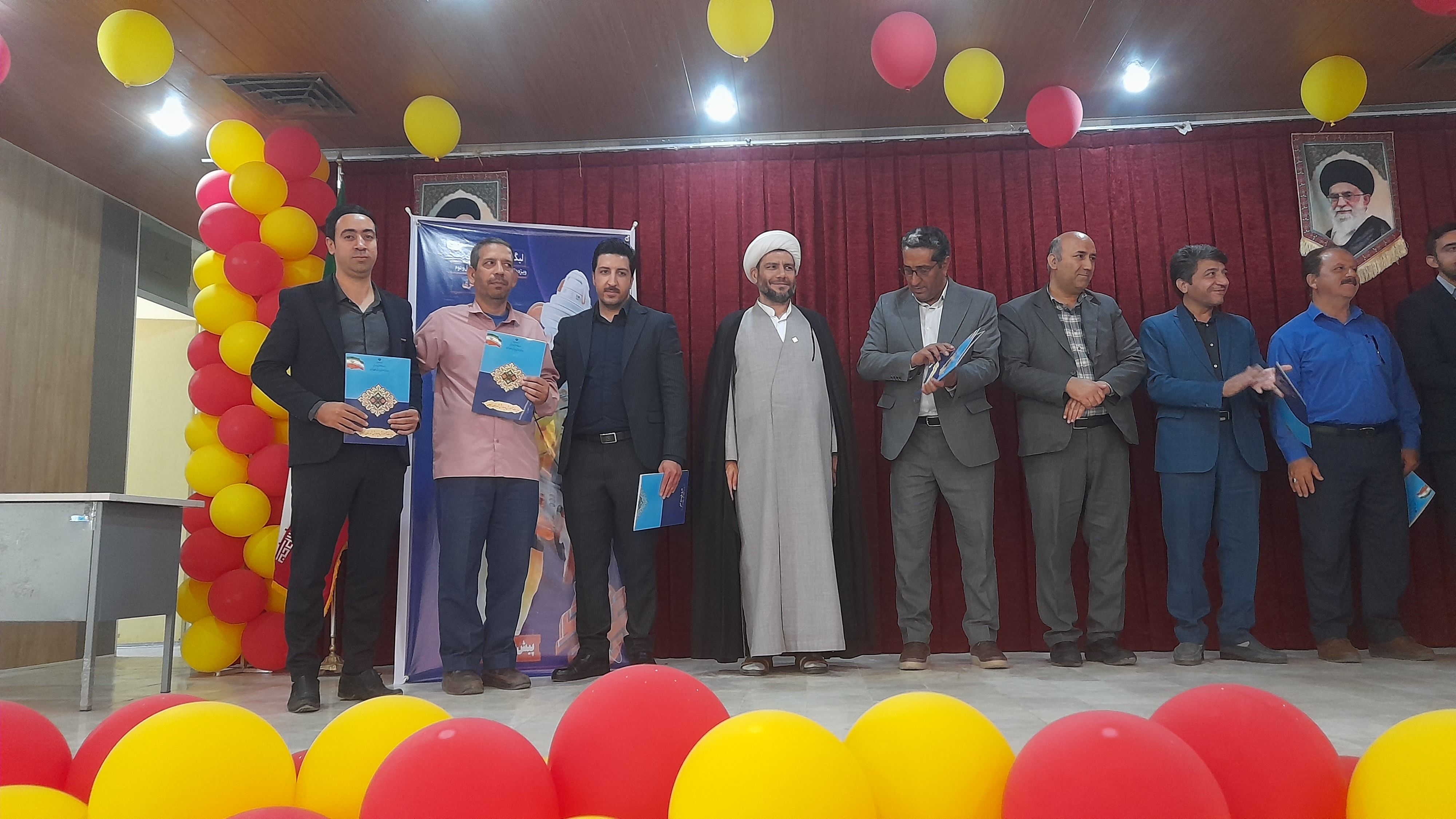 ‌مراسم تقدیر از برگزیدگان لیگ جت در کمیجان