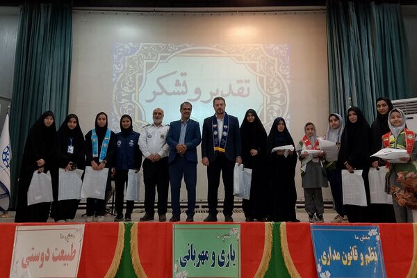 آیین بزرگداشت سالروز تأسیس سازمان دانش‌آموزی و سپاس مربی در کهریزک 
