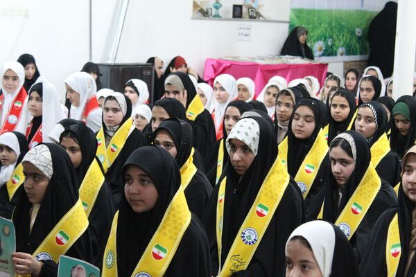 حضور قائم‌مقام سازمان دانش آموزی کشور در جمع پیشتازان معتکف گرمه 