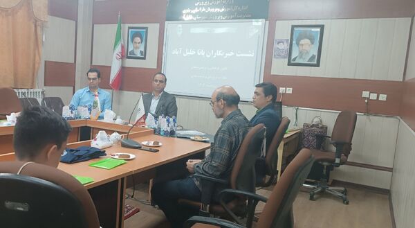 مراسم تقدیر از خبرنگاران شهرستان خلیل‌آباد