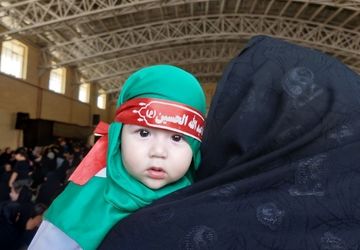 در سکوت گهواره‌ها، فریاد عشق حسین(ع) طنین انداخت