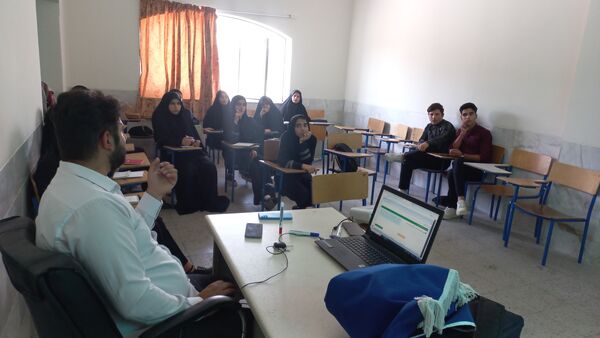 برگزاری اردوی آموزشی خبرنگار دانش‌آموزان منطقه افشار
