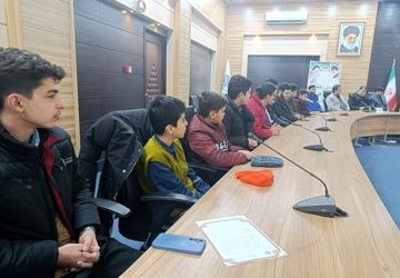 جلسه پرسش و پاسخ روسای شورای دانش‌آموزی با مسئولین بخش صفادشت ملارد