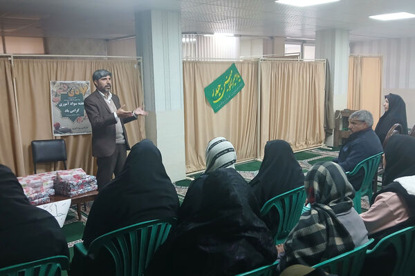 گرامیداشت سالروز تشکیل نهضت سواد آموزی در شهرستان آباده