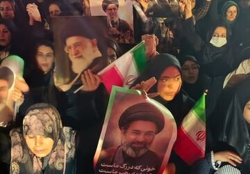 حضور مردم ولایتمدار شهرستان فردیس در راهپیمایی تجدید بیعت با رهبر  انقلاب