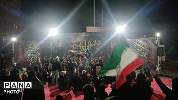 طنین فریاد «یا حسین» در قلب مهستان 