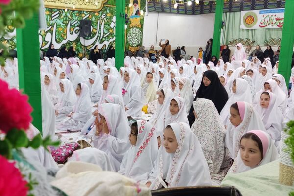 جشن تکلیف و افطار روزه‌اولی‌ها در شهرستان بیجار