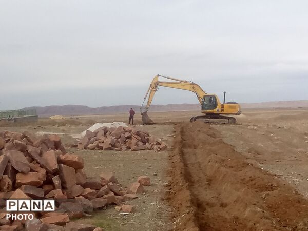 توسعه زیرساخت‌های آموزشی در روستای درخت سنجد