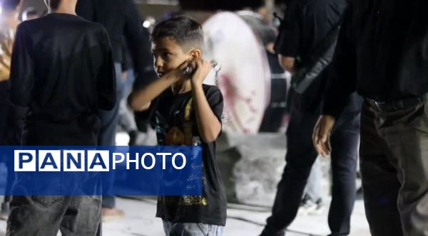 رئیس اداره اوقاف کاشمر میهمان عزاداران تکیه فاطمه زهرا (س) روستای قوچ پلنگ