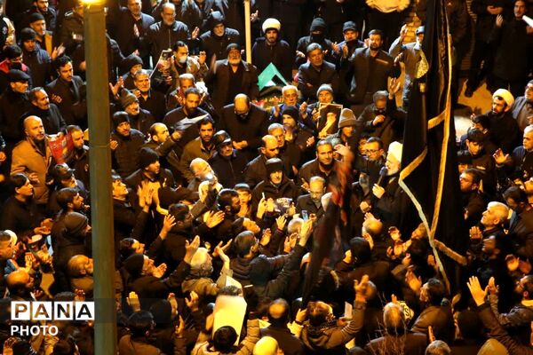 اشک و ارادت در کوچه و خیابان‌های اسدآباد
