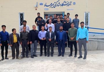 مراسم بدرقه دانش‌آموزان پایه دوازدهم مدرسه شهید سلیمانی