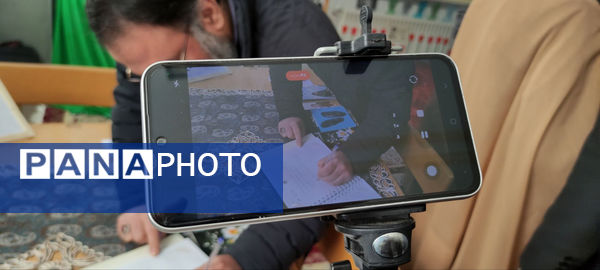 حال و هوای نمایشگاه مدرسه انقلاب در شهر جعفریه قم