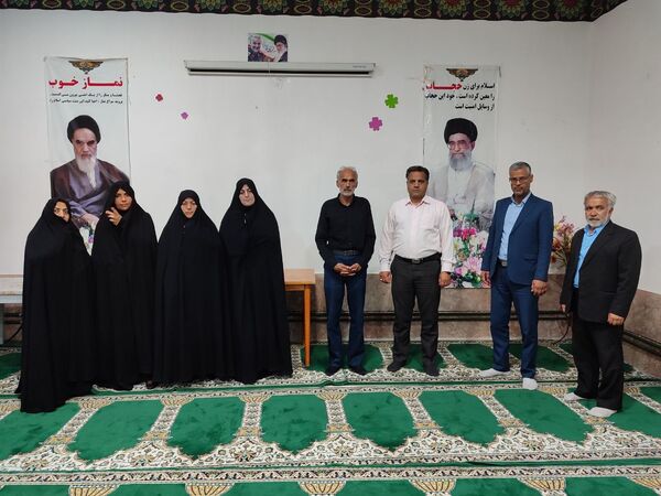 بازدید مسئولان اداره آموزش و پرورش خلیل‌آباد از پروژه‌های مهر 