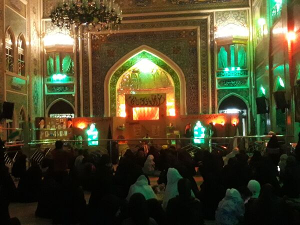عزاداری دهه دوم فاطمیه در تکیه ابوالفضلی 