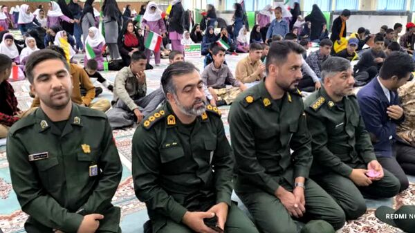 حضور پرشور دانش‌آموزان شهرستان مارگون در محکومیت شهادت سید حسن نصرالله