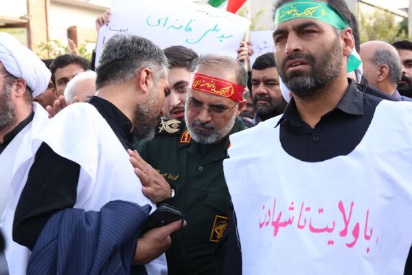اعلام انزجار مردم قم از یاوه گویی‌های استکبار جهانی با راهپیمایی «عهد خون»