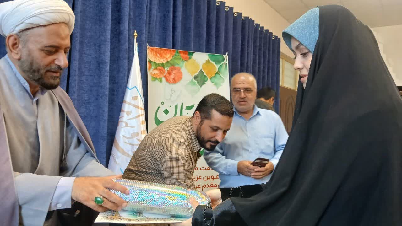 تقدیر امام جمعه شهرستان درگزین از خبرنگاران پانا و اعضای هییت مذهبی دانش آموزی