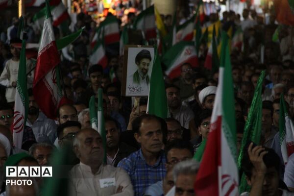 جشن زیر سایه خورشید در امیرچخماق یزد