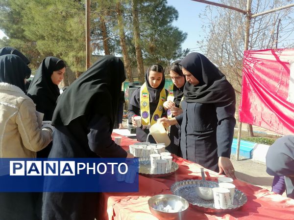  جشن نیمه شعبان در آموزشگاه شهید مجید دهنوی نیشابور 