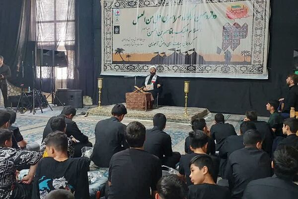 حضور پرشور دانش‌آموزان ناحیه 2 شهرری در دوازدهمین سوگواره احلی من العسل 