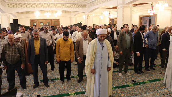 نماز جمعه باشکوه بندپی شرقی با سخنرانی رئیس آموزش و پرورش منطقه