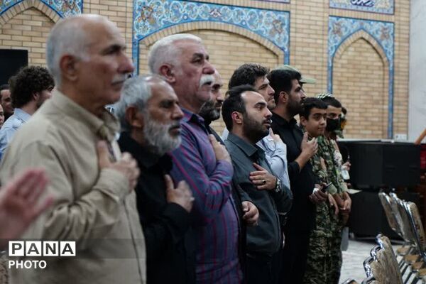 آیین گرامیداشت شهادت رهبر شهید انقلاب و خانواده در باقرشهر 