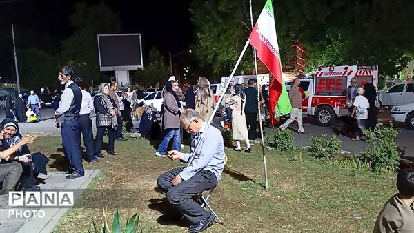 نود و چهارمین موج مردم نظرآباد در تجمعات شبانه