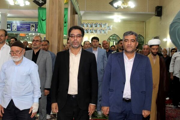 ادای احترام به حماسه‌سازان مقاومت؛ مراسم چهلم شهدای جنگ ۱۲ روزه در ملکان