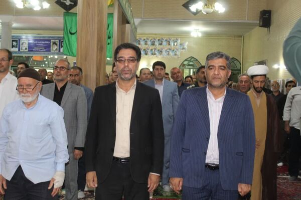 ادای احترام به حماسه‌سازان مقاومت؛ مراسم چهلم شهدای جنگ ۱۲ روزه در ملکان