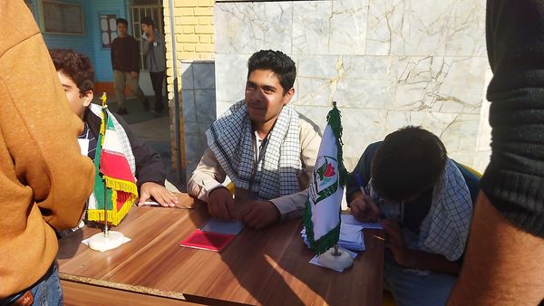 انتخابات شورای دانش آموزی در دبیرستان شاهد ابوذر غفاری نیشابور 