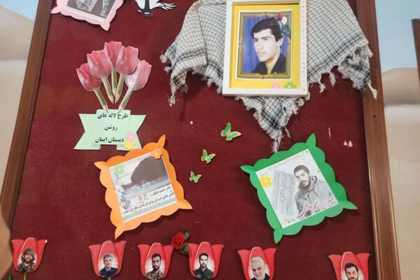 نمایشگاه خلاقانه حجاب در دبستان ایمان رباط‌کریم