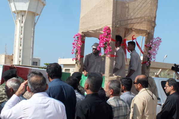 شهید گمنام، مهمان مردم بوموسی شد