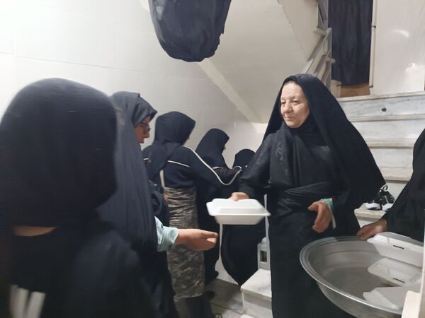 برگزاری مراسم شب قدر در حسینیه بیت الرباب قیامدشت ری 