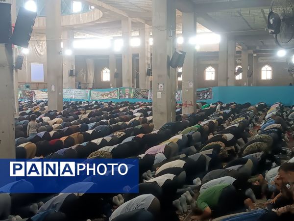 نماز جمعه با حضور پرشور مردم ولایتمدار نیشابور 