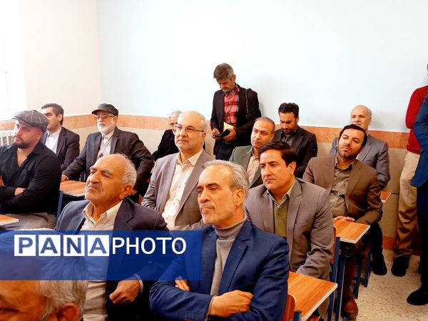 افتتاح مدرسه مرحوم نساجیان در کاشمر